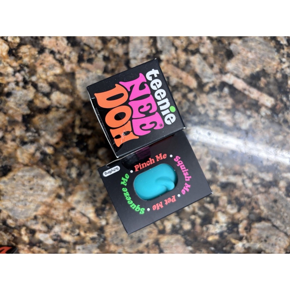 NeeDoh Funky Pup Teal & Teenie 3-pack AUTHENTIC NEW SEALED FAST SHIPPING - Picture 5 of 5